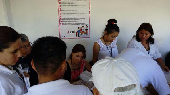 Inicia conteo de boletas en los distintos distritos electorales de Veracruz