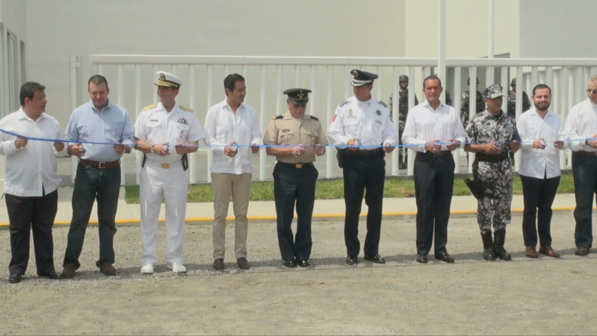 Entrega SSP primera etapa del Centro Integral de Seguridad Pública y Justicia de Boca del Río