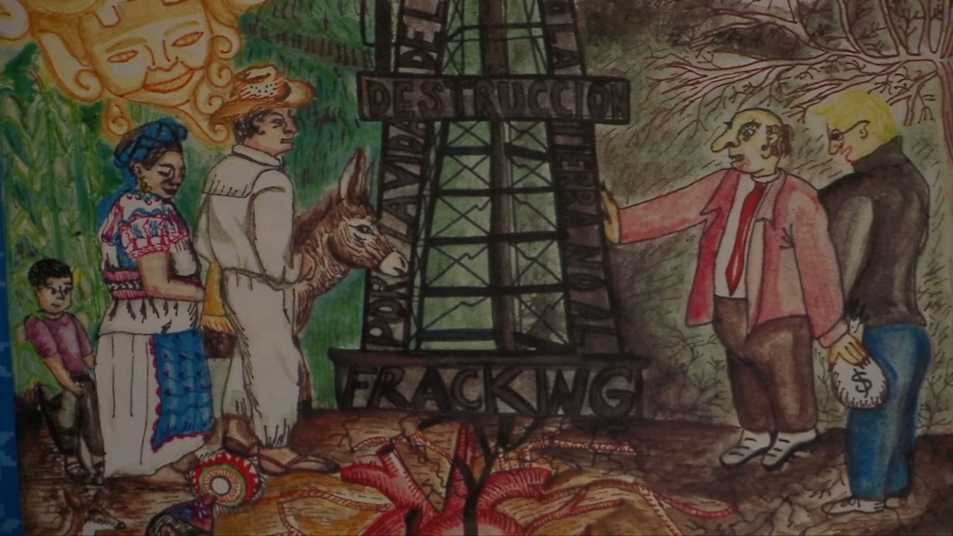 Campesinos exigen pago a Pemex, por daños