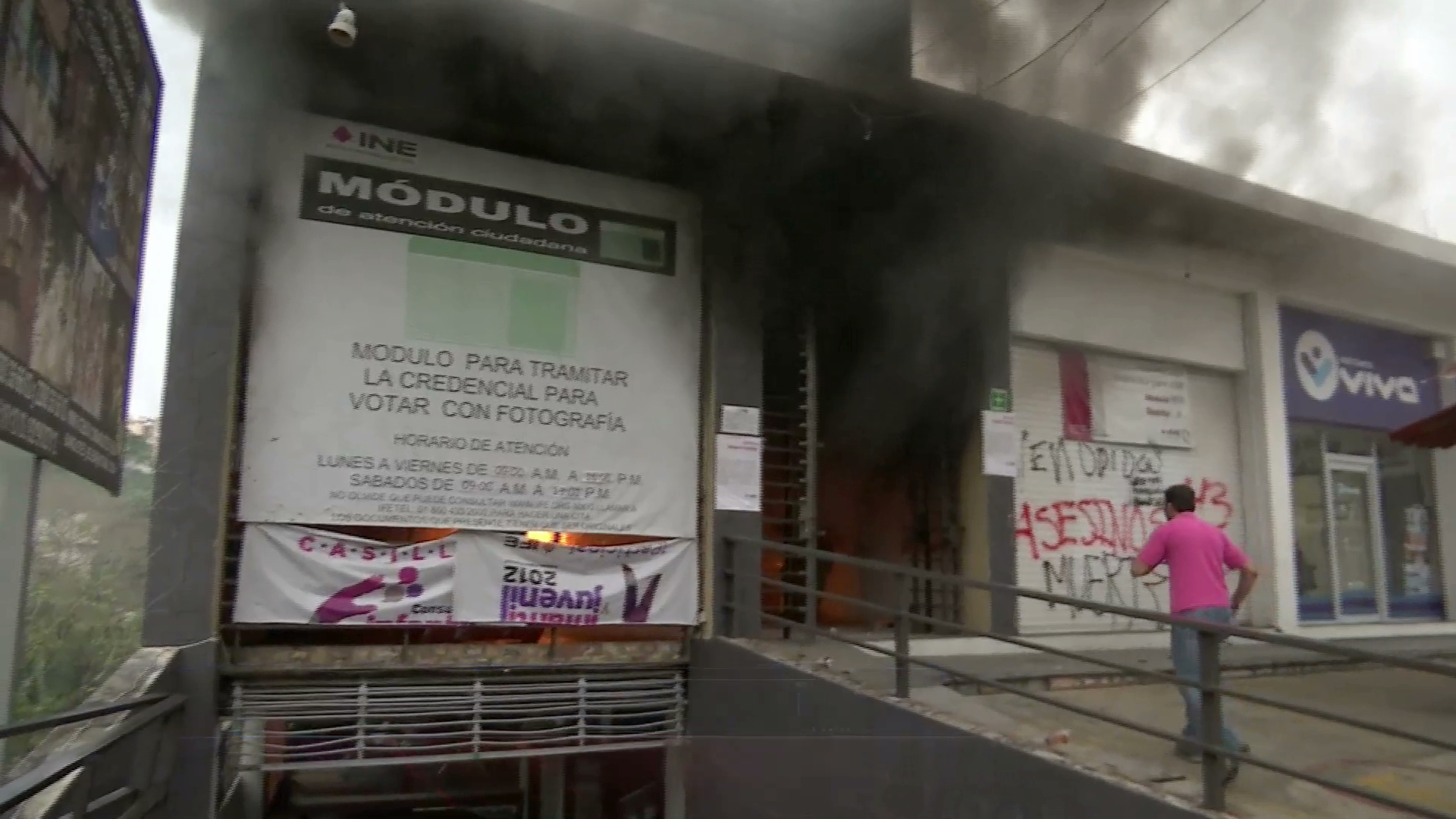 Reprueban xalapeños actos vandálicos previo a la jornada electoral