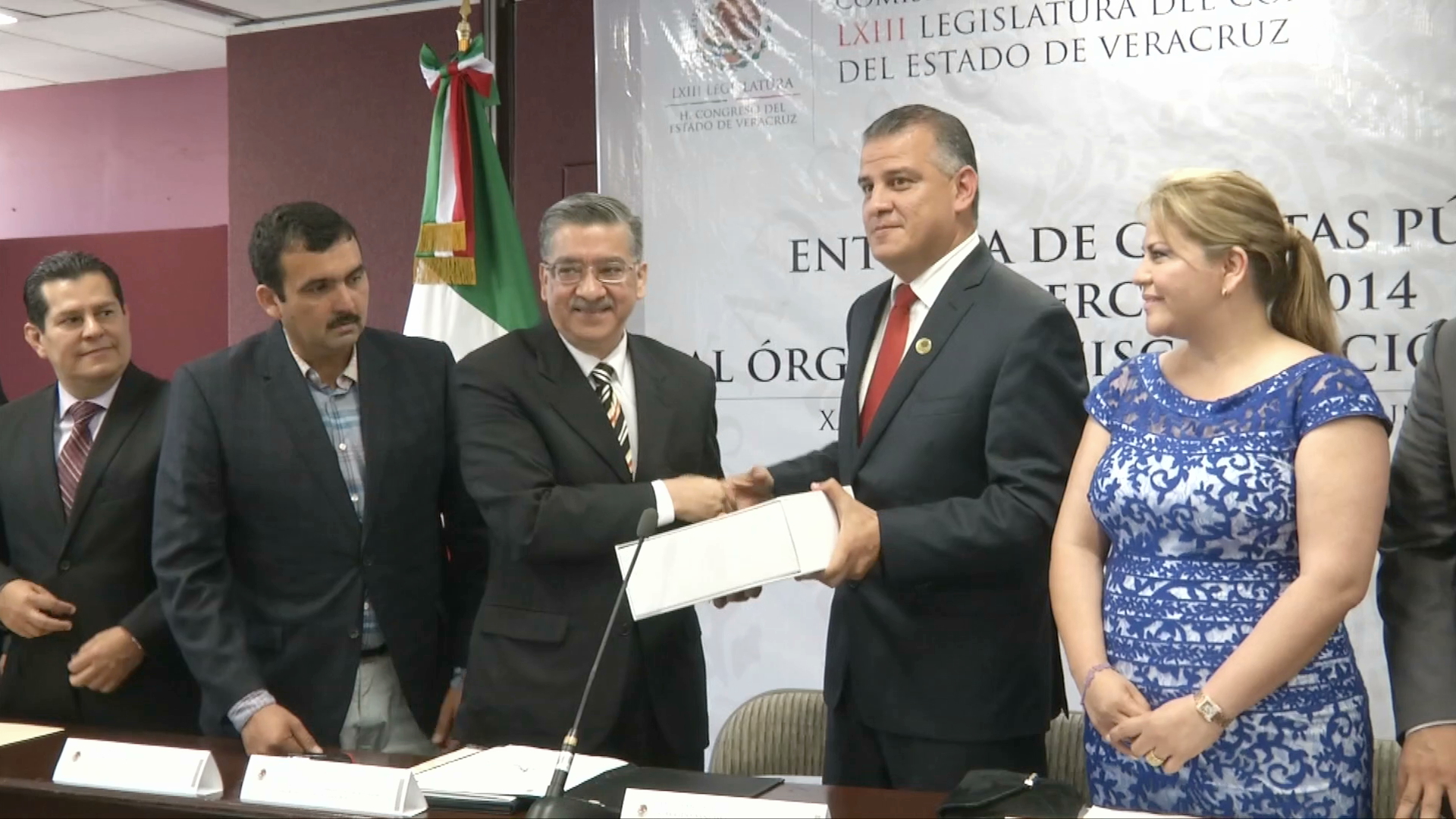 Entrega Comisión de Vigilancia Cuenta Pública 2014