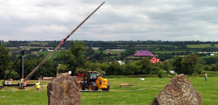 Presentarán Ceremonia Ritual de Voladores en festivales ingleses, con un Palo Volador excepcional