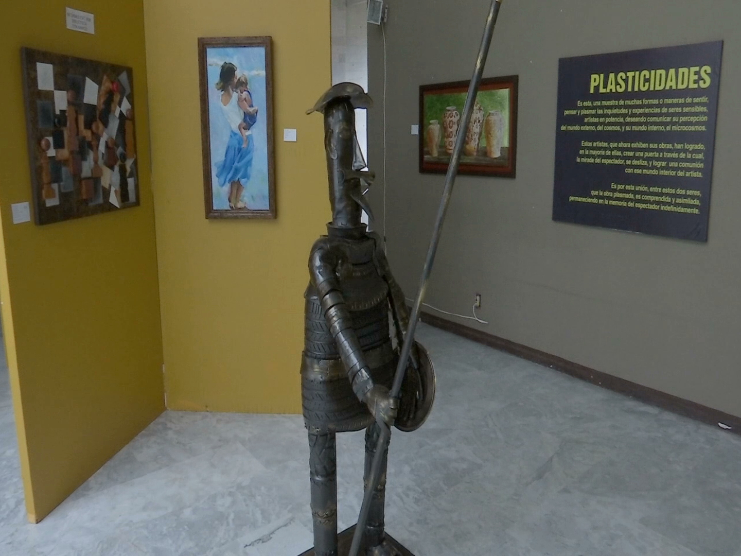 Colectiva  “Plasticidades”, en el Congreso del Estado hasta el 28 de julio