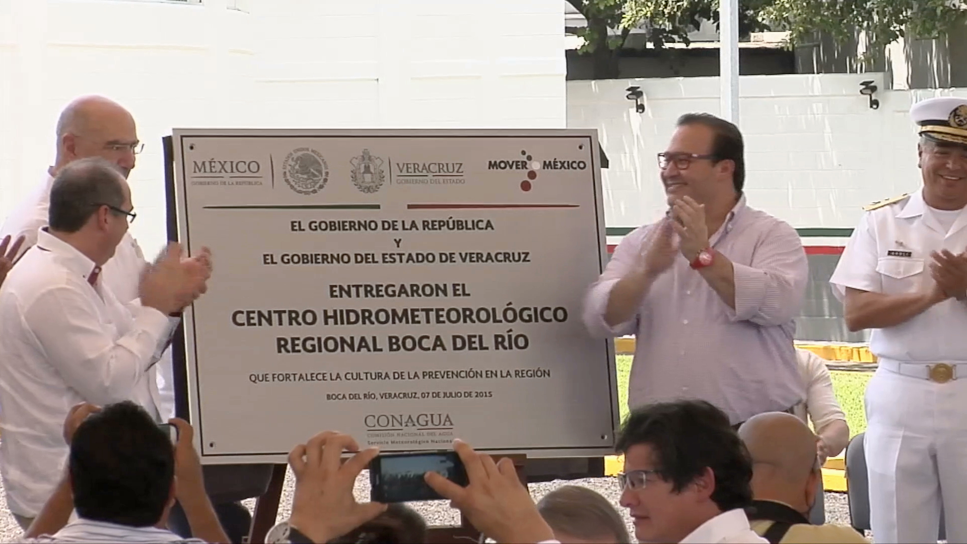 Inauguran Centro Hidrometeorológico Regional de Boca del Río César Luna Bauza