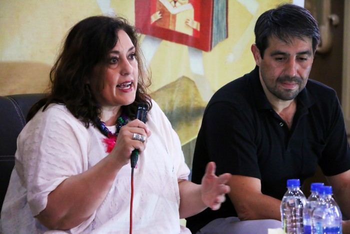 Laura Emilia Pacheco en la Feria Nacional del Libro Infantil y Juvenil