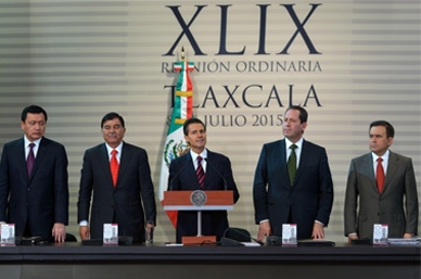 Destaca el presidente Peña Nieto baja del 27% en el índice de homicidios dolosos