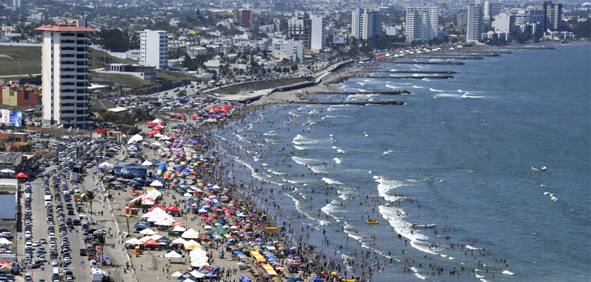Playas de Veracruz, listas para recibir a los vacacionistas