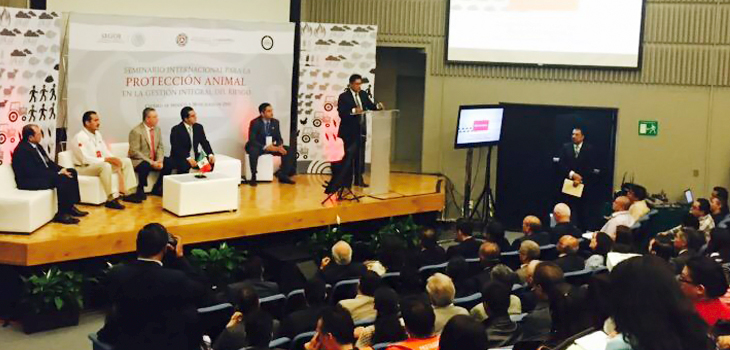 Participa Veracruz en Seminario Internacional para Protección Animal en la Gestión Integral del Riesgo