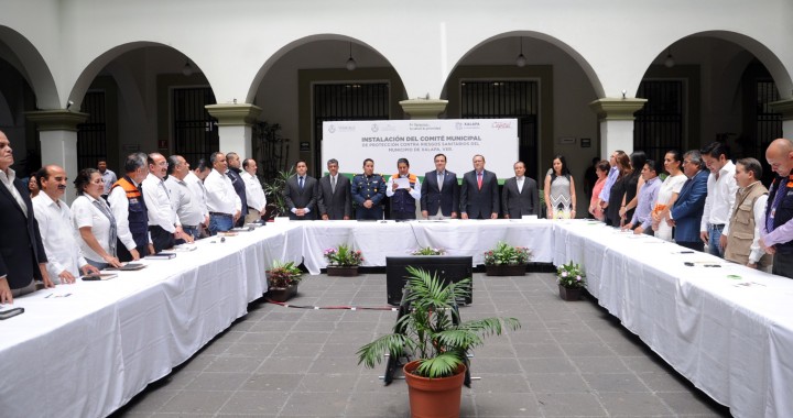 Instalan en Xalapa el Comité Municipal de Protección contra Riesgos Sanitarios