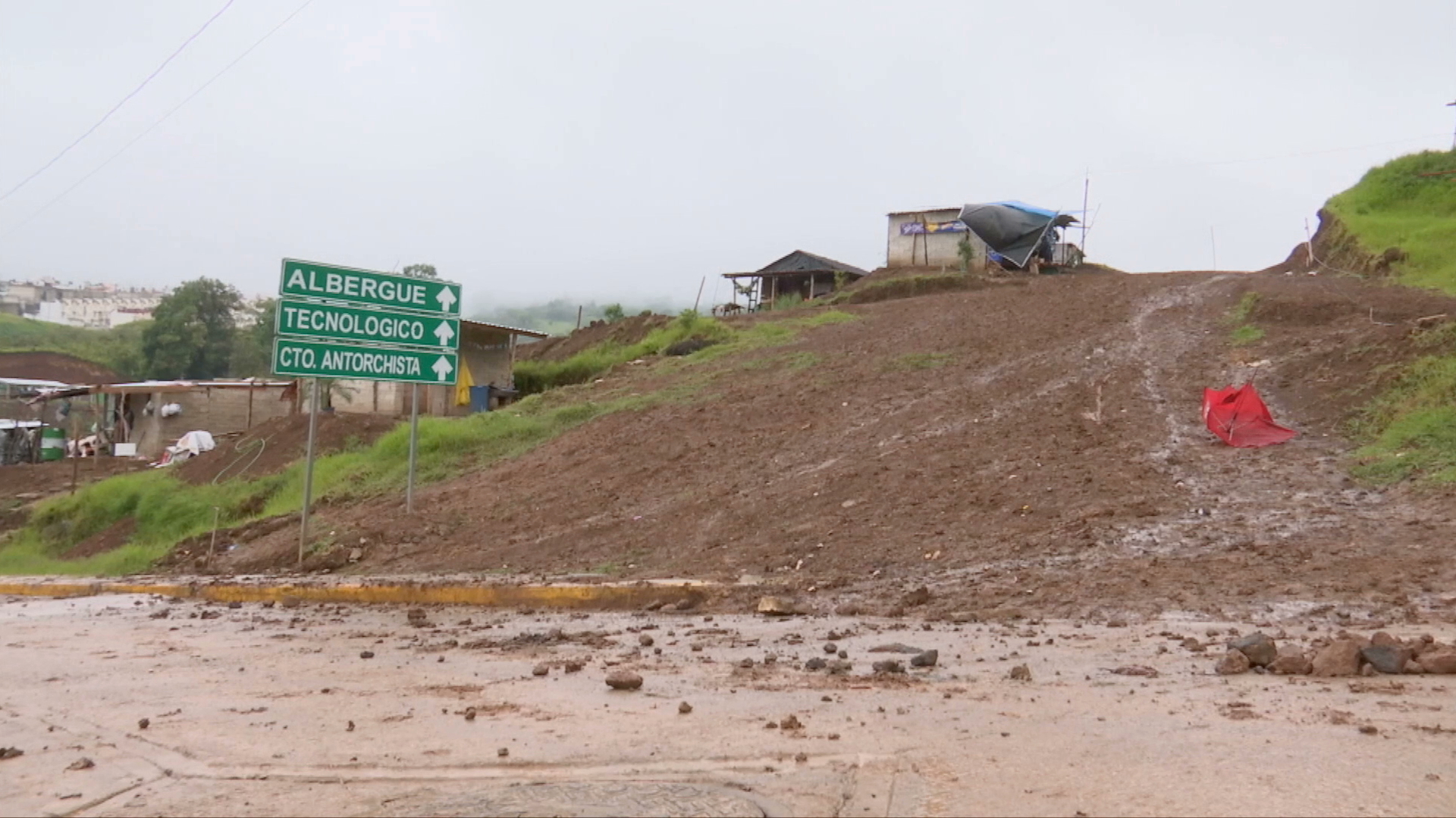 En lo que va del año se han registrado 94  deslaves y deslizamientos en Veracruz