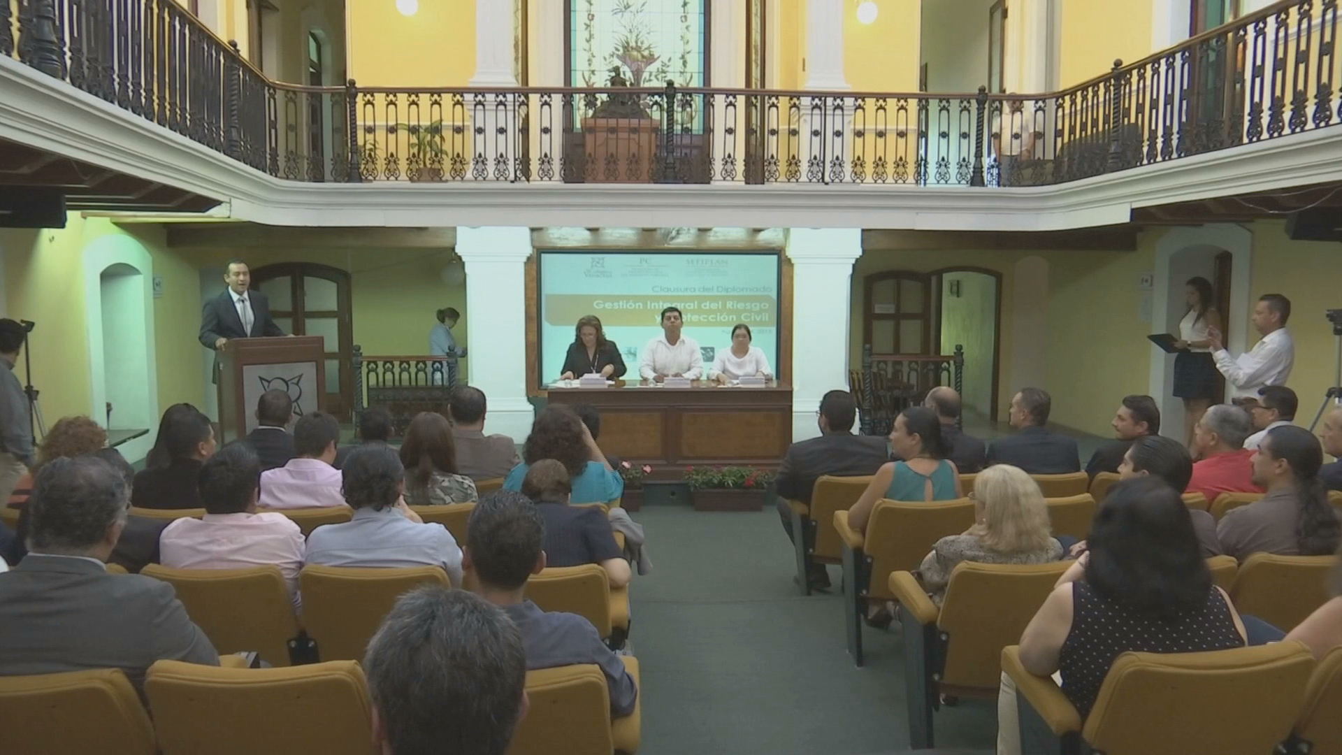 Concluyó diplomado en Gestión Integral del Riesgo y Protección Civil