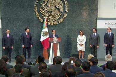 Anuncia Peña Nieto diez cambios en su gabinete