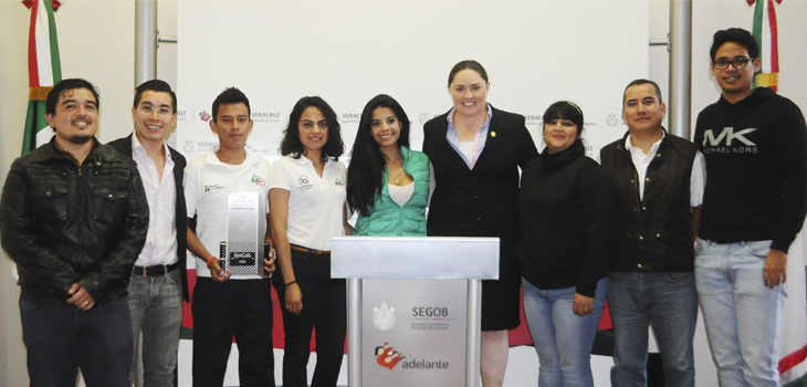 Cumple Veracruz con ganadores del Premio Estatal de la Juventud