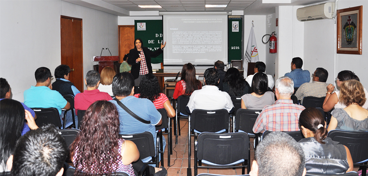 Capacitan a directores de reclusorios en Prevención de la tortura
