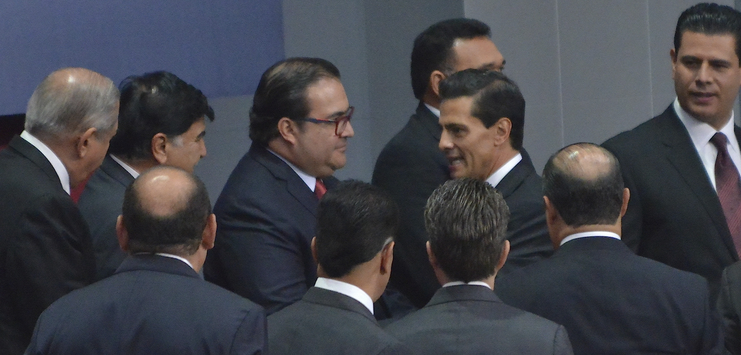 Acompaña Javier Duarte al presidente Enrique Peña Nieto en su Tercer Informe de Gobierno