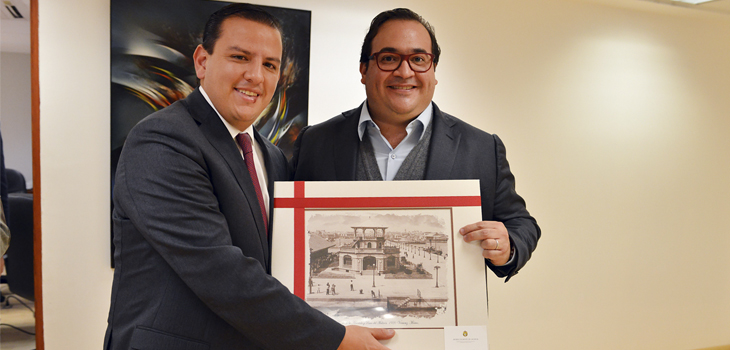 Se reúne Javier Duarte con Subsecretario de Egresos de la SHCP