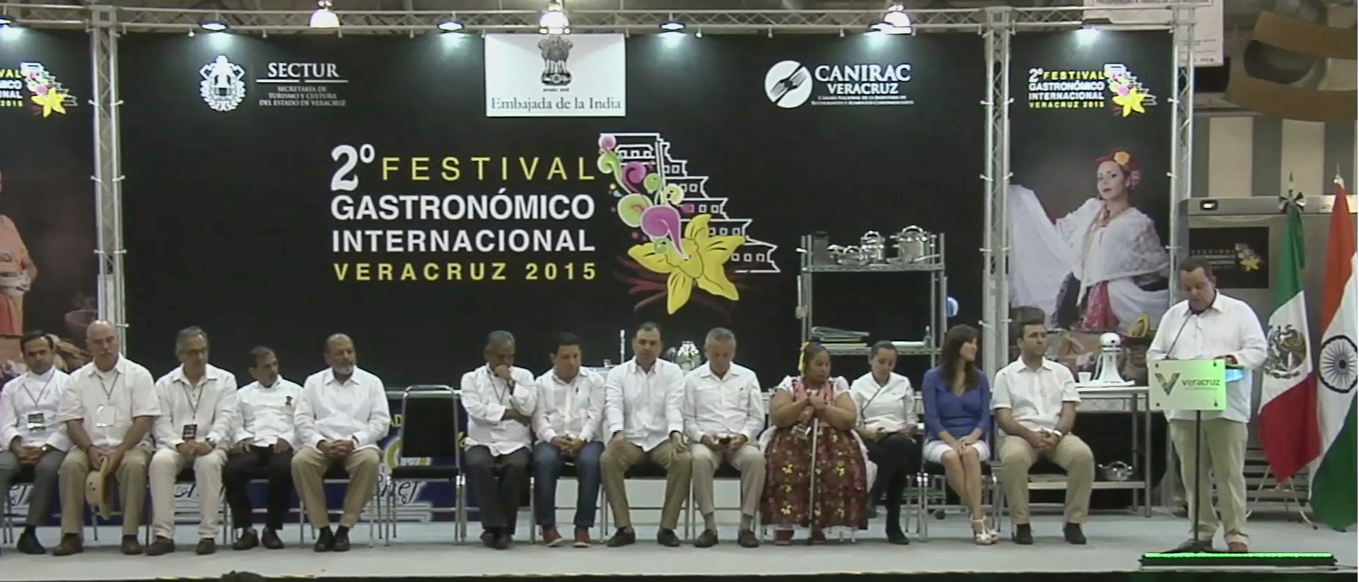 Inauguran el II Festival Gastronómico Internacional “Veracruz 2015”