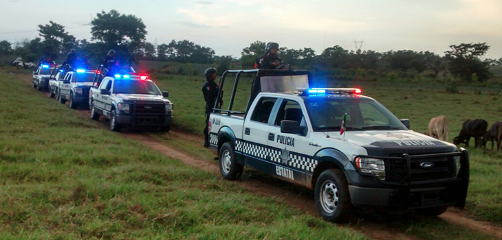 Implementa Policía Estatal Plan Tajín en José Azueta