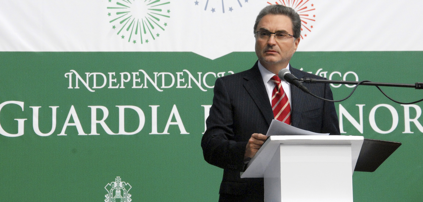 Encabeza titular de la SIOP Guardia de Honor en monumento de Miguel Hidalgo