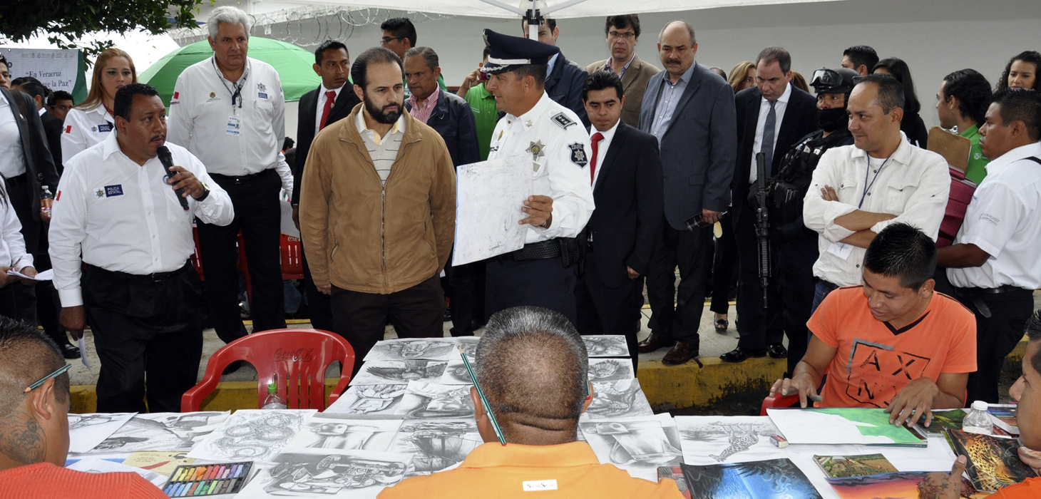 Supervisa Secretario de Seguridad Pública Cereso Zona I Xalapa