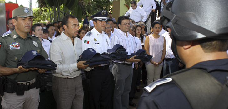 Refuerza Policía Estatal seguridad en municipio de Fortín