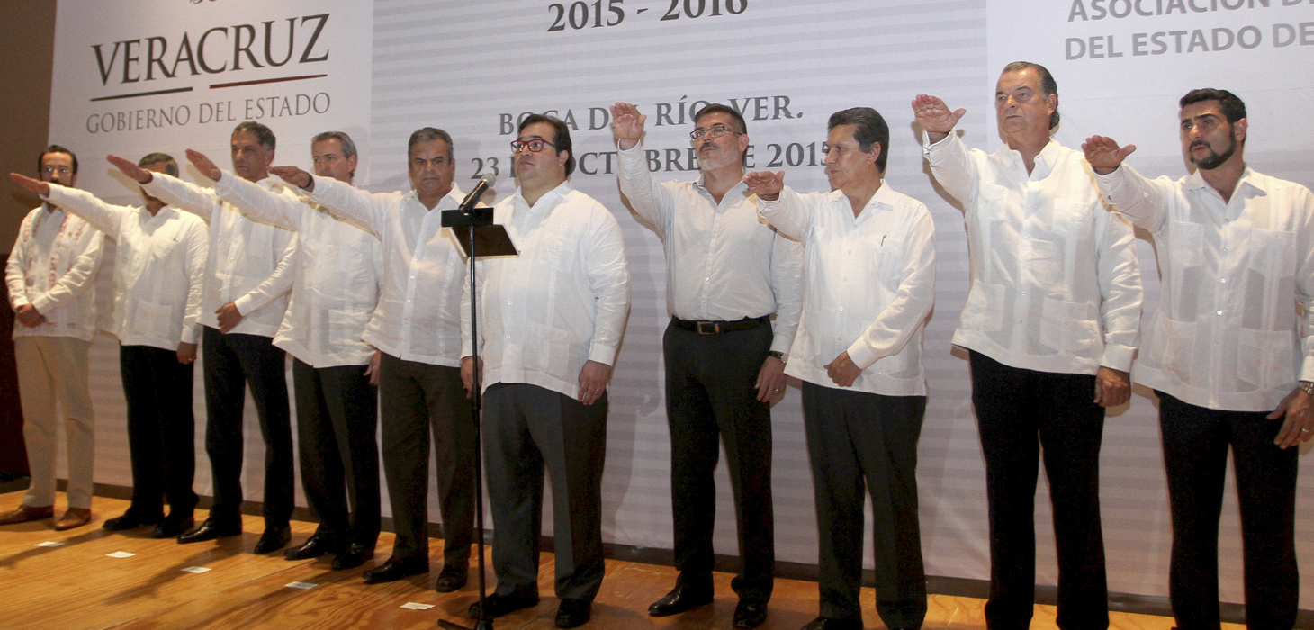 Veracruz tiene en el sector empresarial e industrial una gran fortaleza: Javier Duarte