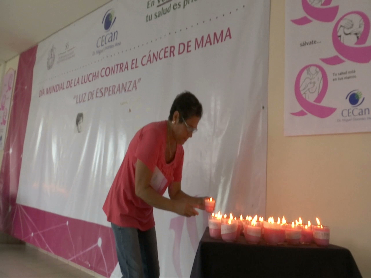 Recuerdan en el Cecan a mujeres que perdieron la batalla contra el cáncer de mama