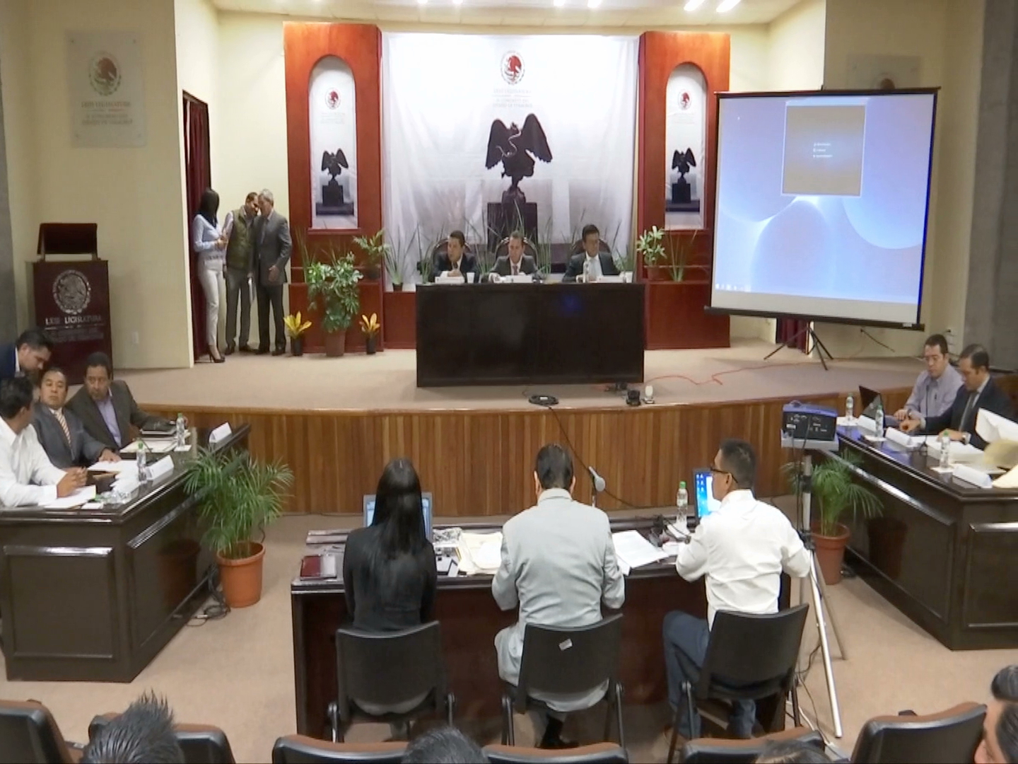 Realizan audiencia por juicio de desafuero contra ediles de Ayahualulco