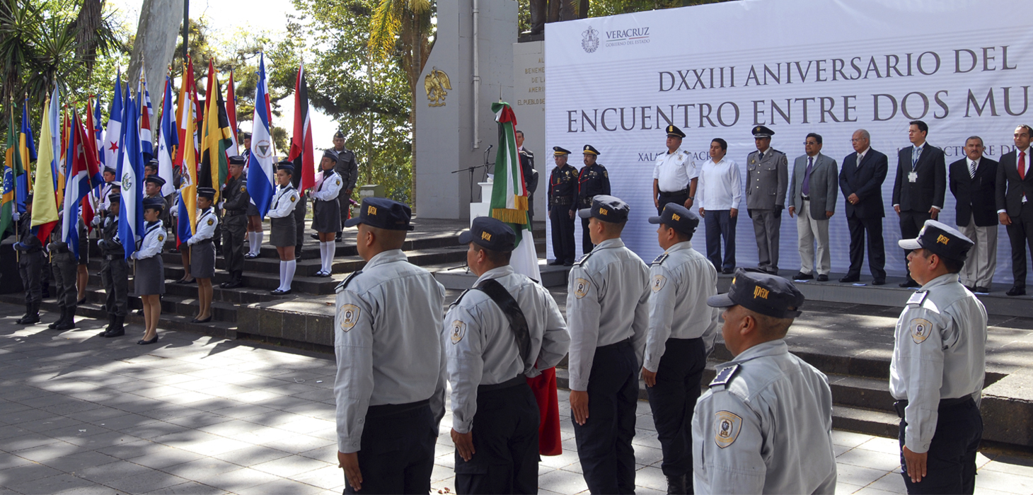 Celebra Gobierno de Veracruz 523 aniversario del Encuentro de Dos Mundos