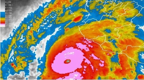Patricia, el huracán más peligroso que se haya registrado en el mundo, alerta Peña Nieto