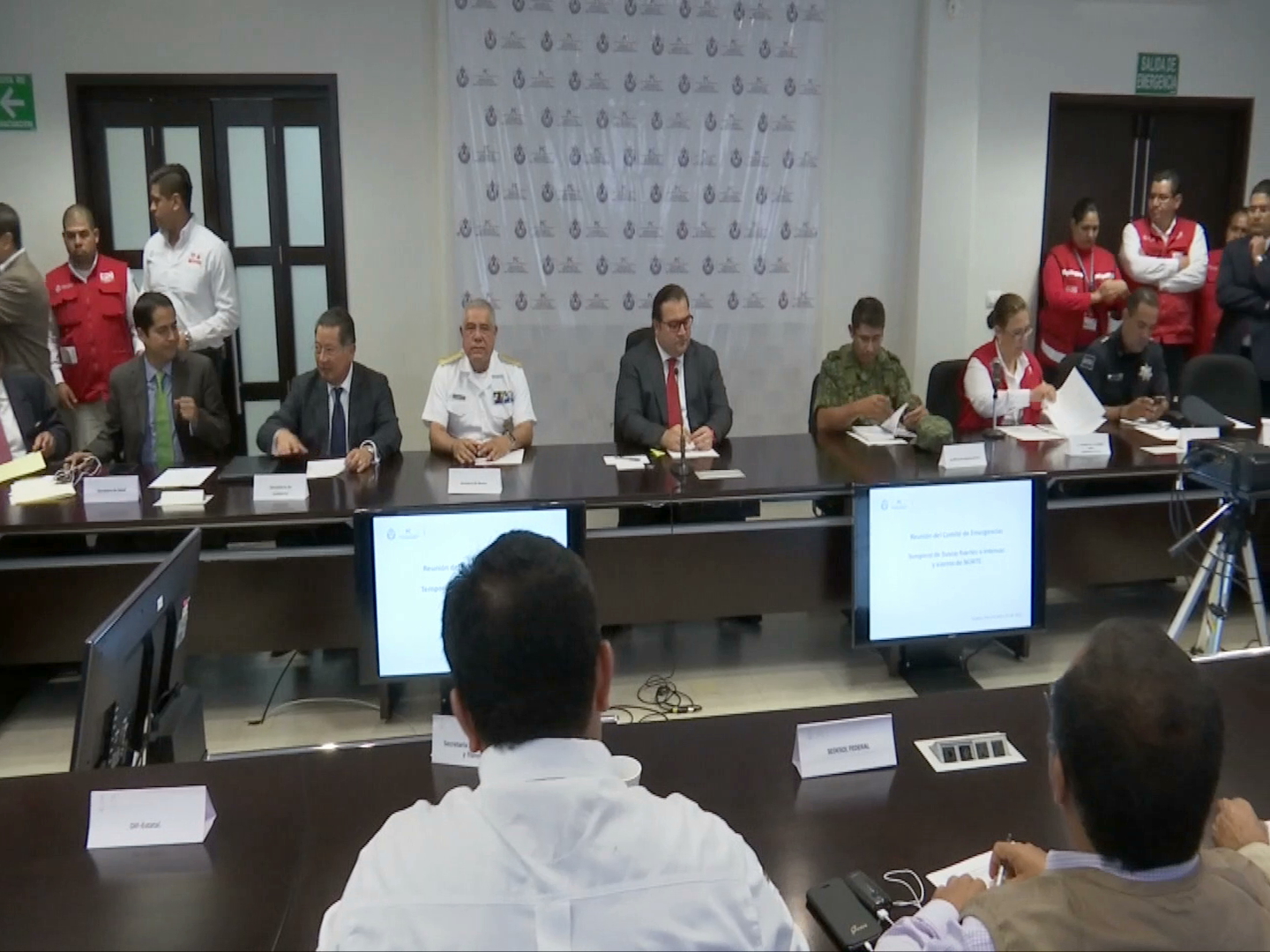 Se instala en sesión permanente el Comité Estatal de Emergencias