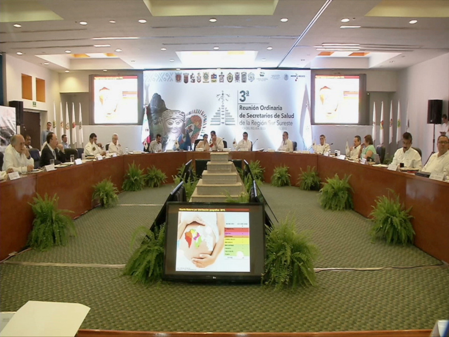 Secretarios de Salud del sur-sureste analizan temas sobre dengue y chikungunya