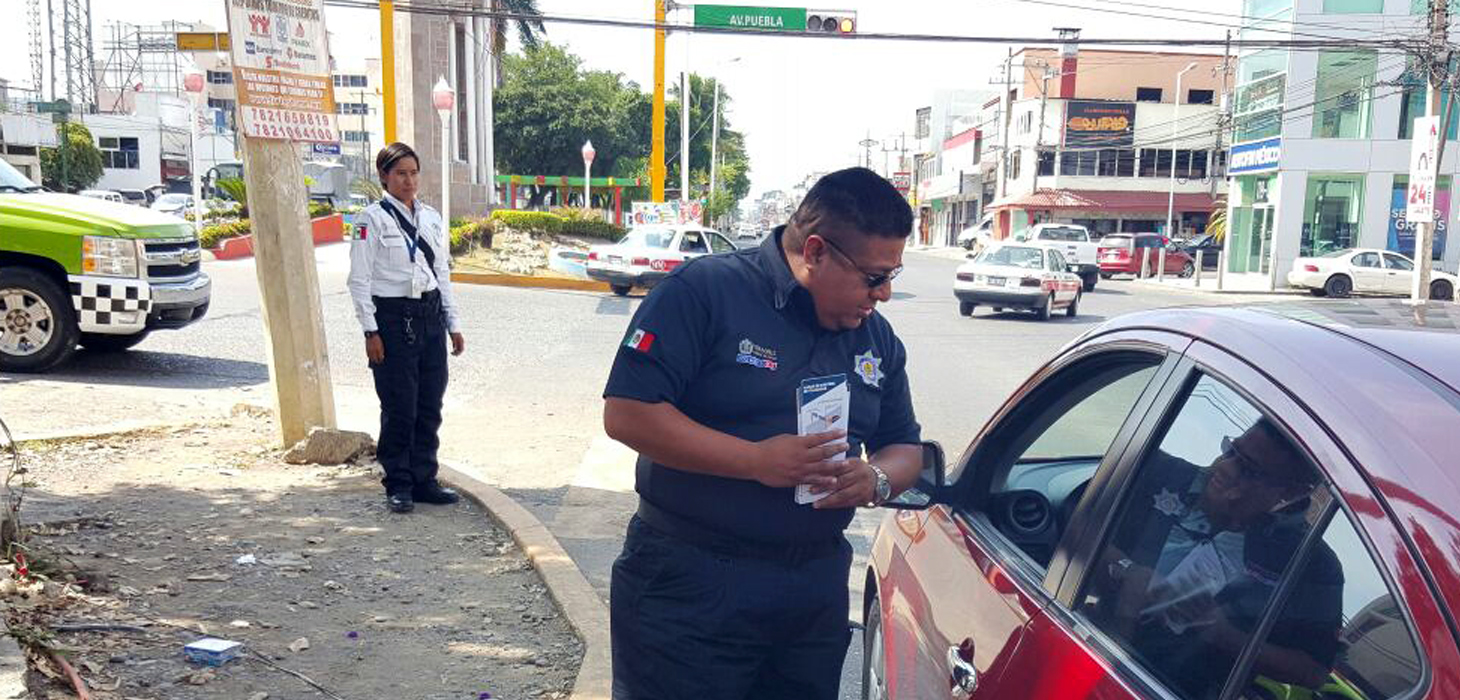 Reduce Blindaje Poza Rica accidentes viales en la ciudad