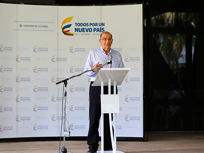 La paz está cada vez más cerca: Colombia
