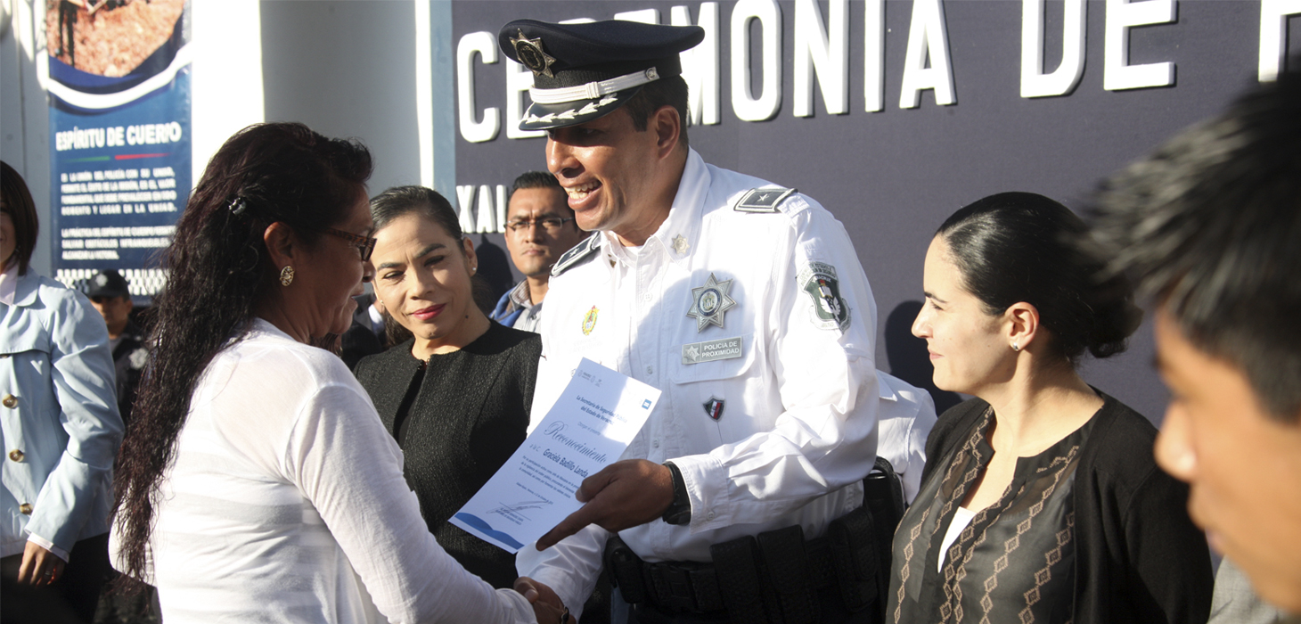 Los niños de Veracruz hoy confían en la Policía Estatal: DIF