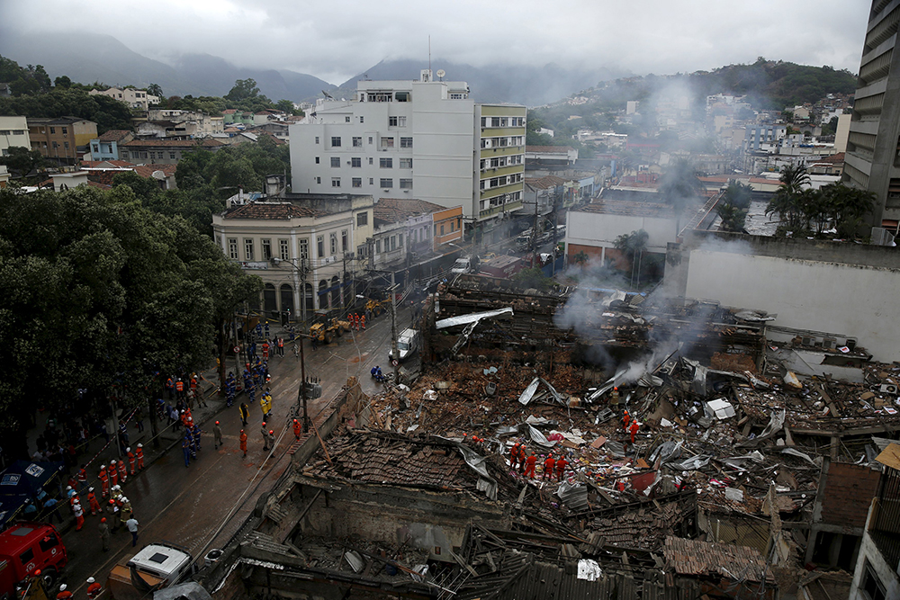 Explosión en Río de Janeiro deja 8 heridos y daños cuantiosos