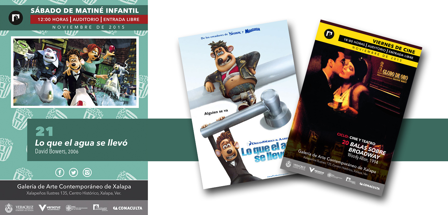 Este fin de semana, cine gratuito en recintos del IVEC en Xalapa