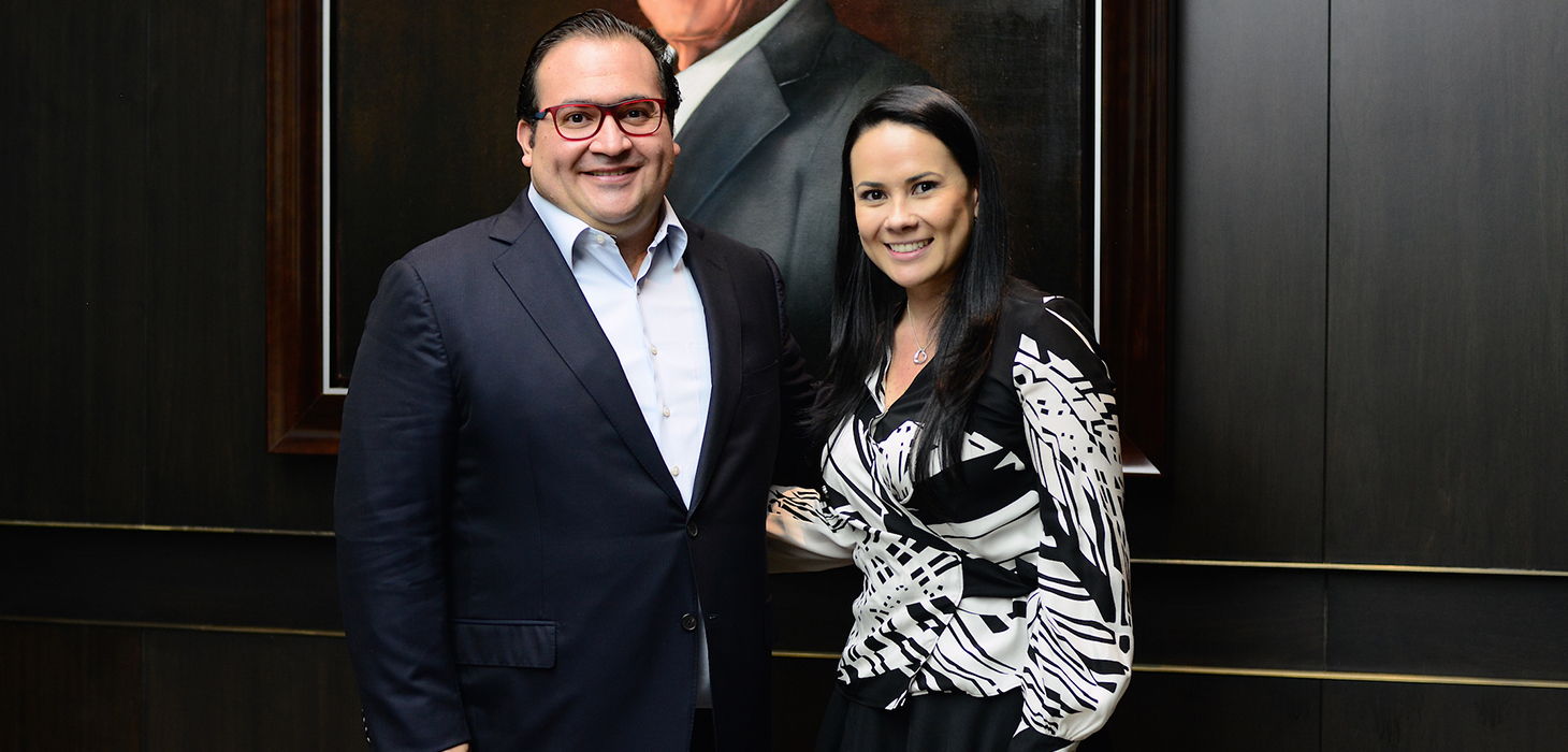 Se reúne Gobernador Javier Duarte con titular de BANSEFI