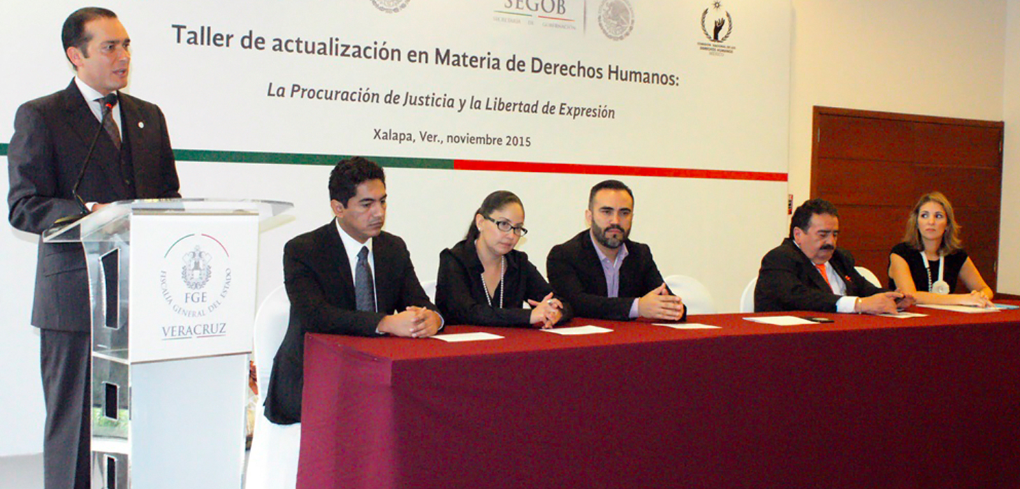 Aplica Veracruz política de cero impunidad en investigación de delitos contra periodistas