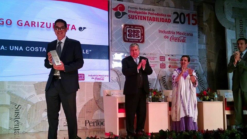 Reportaje de RTV recibe mención honorífica del Premio Nacional de Divulgación Periodística en Sustentabilidad 2015