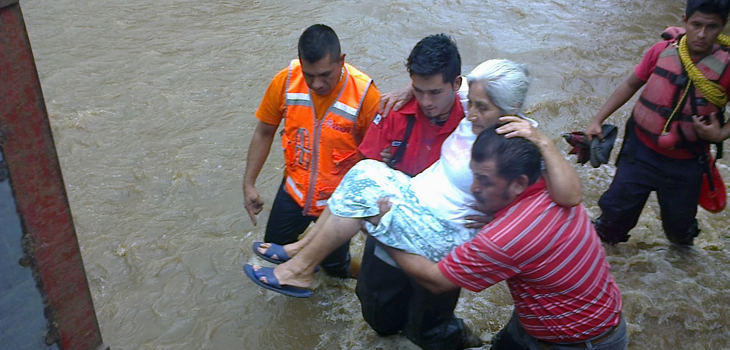 Atiende PC afectaciones en 5 municipios por fuertes lluvias