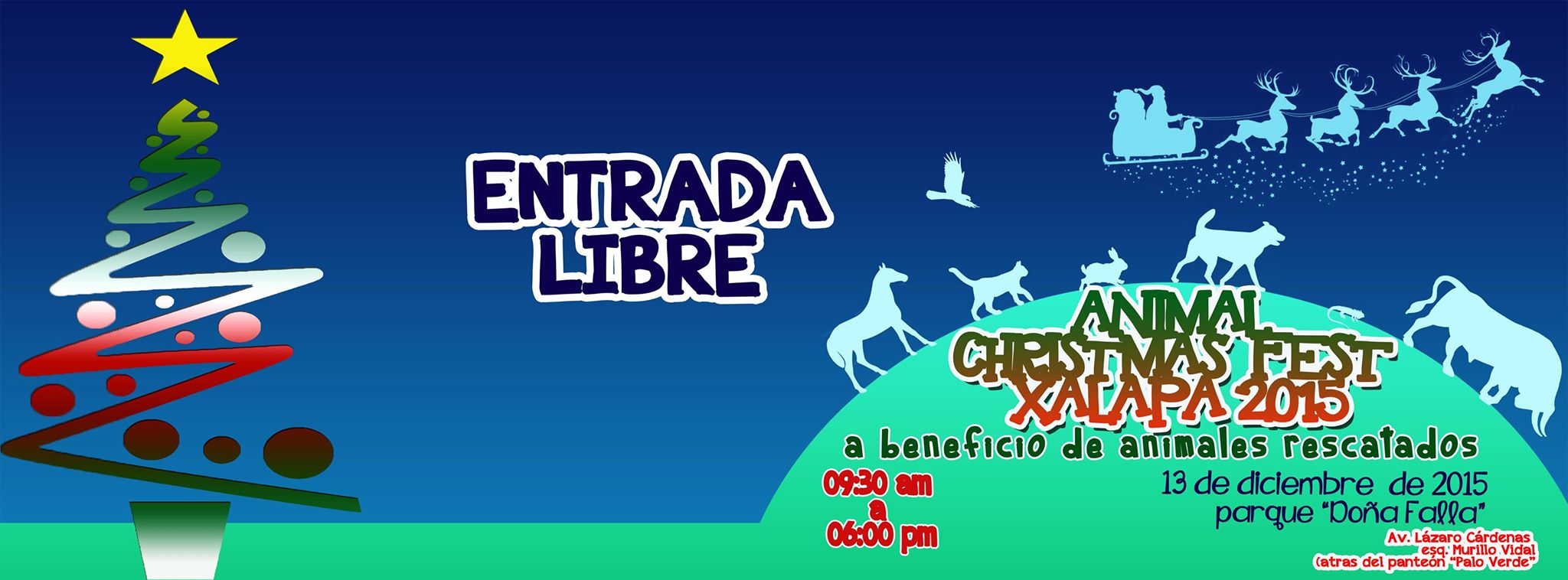 Realizan el “Animal Christhmas Fest” para apoyar a refugios de mascotas