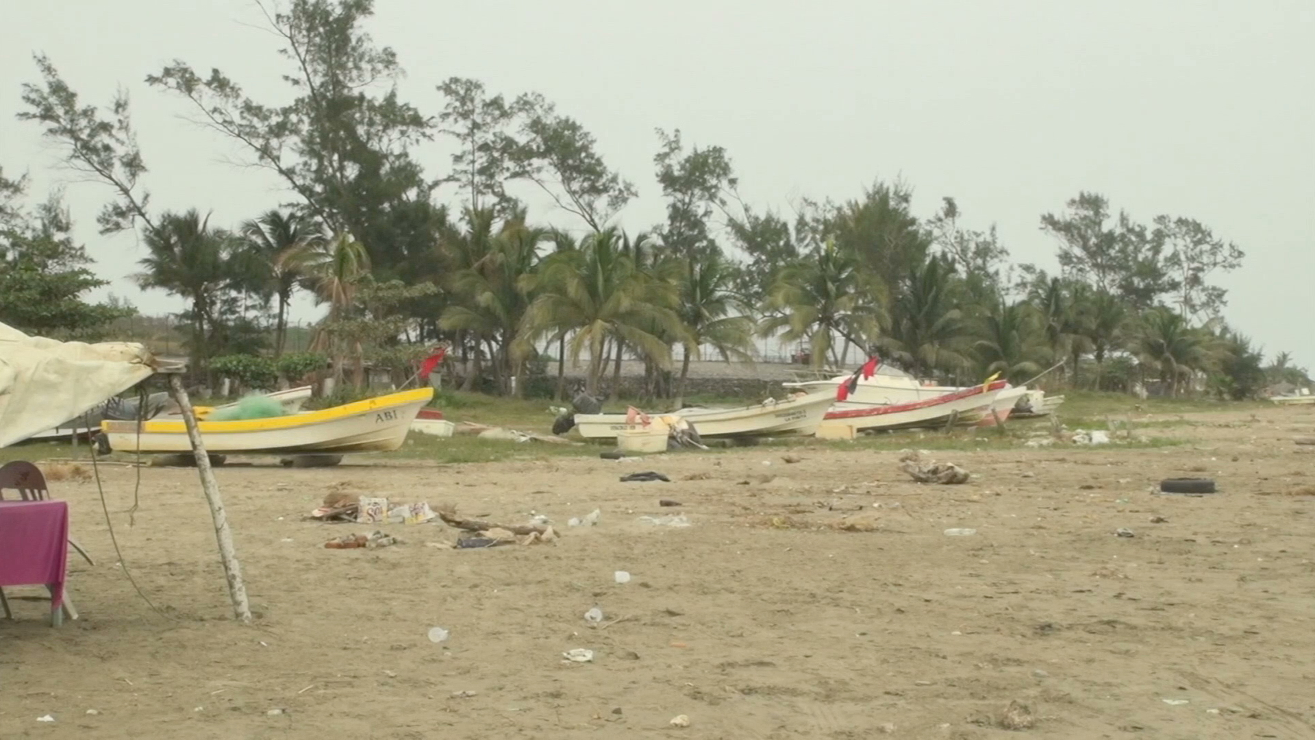 Frentes fríos hacen imposible la pesca en Playa Norte