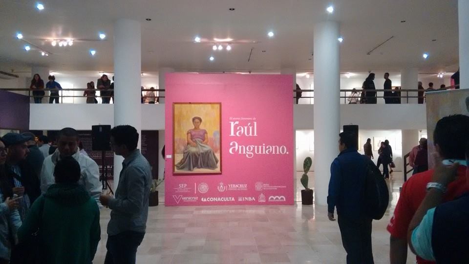 La pinacoteca Diego Rivera exhibe obras de Raúl Anguiano