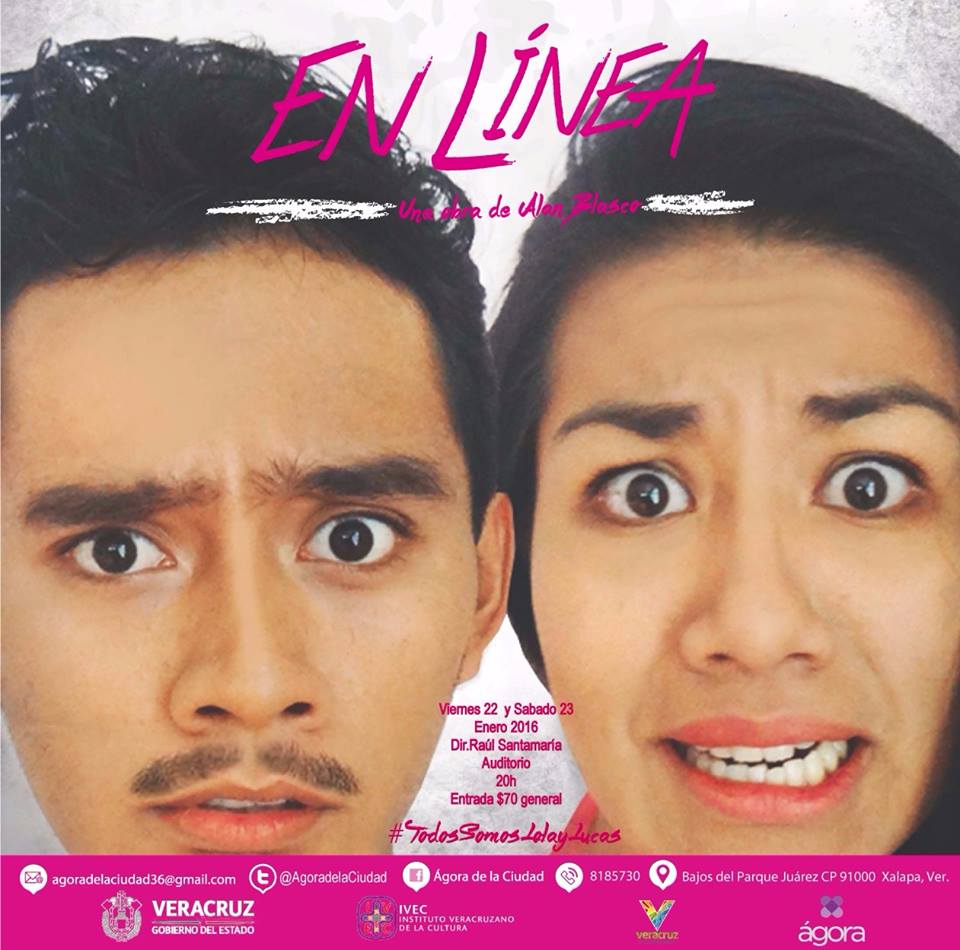 Regresa la obra “En línea” al Ágora de la Ciudad