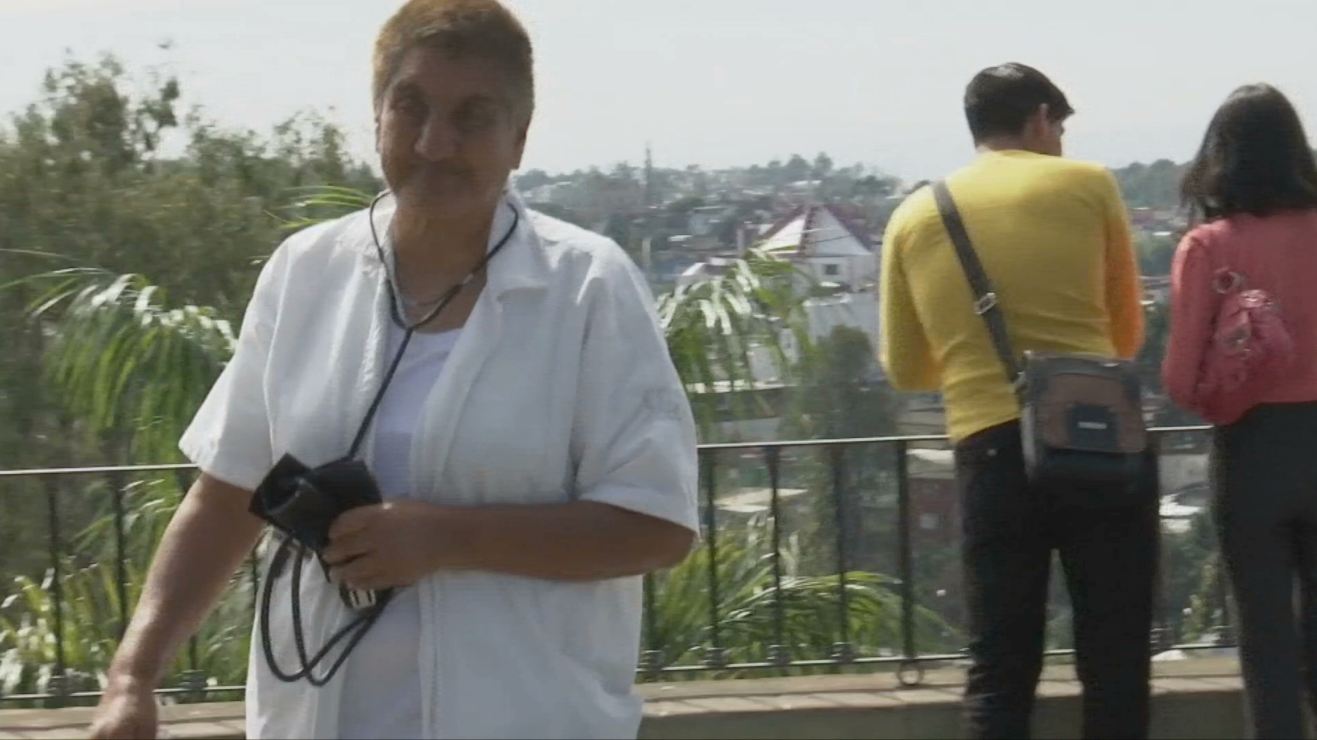 Reyna Sarabia, la enfermera del parque Juárez