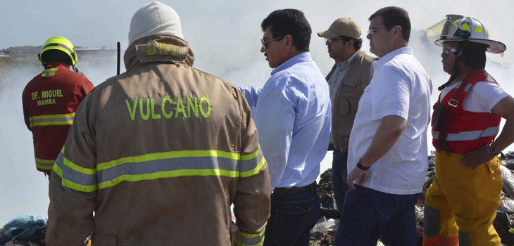 Interpone denuncia PMA ante MP por incendio en basurero de Veracruz