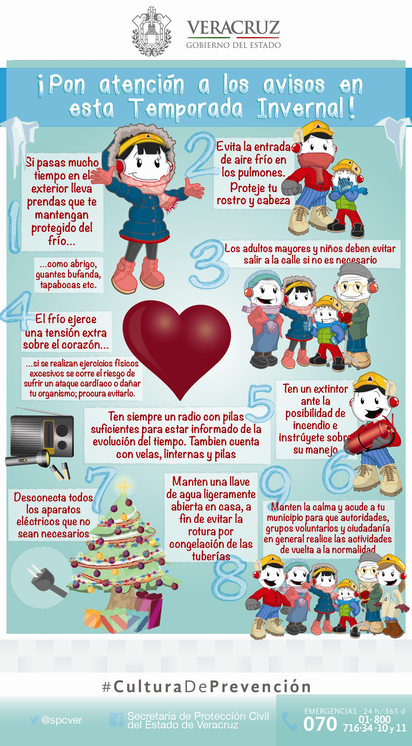 A partir del martes, fuertes rachas de viento, lluvias y bajas temperaturas: PC