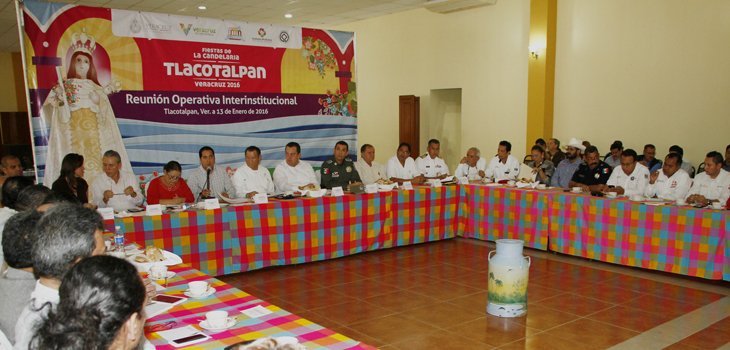 Trabajo conjunto de los tres órdenes de gobierno en Fiestas de La Candelaria