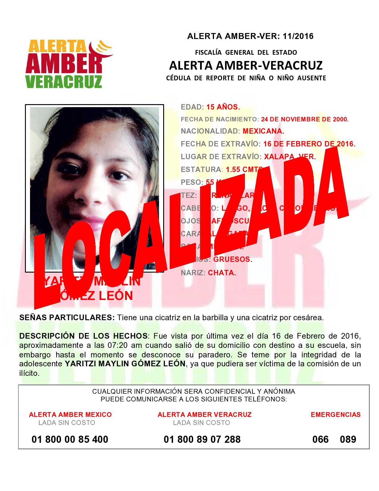 Localizan a dos menores desaparecidas en Xalapa y Querétaro